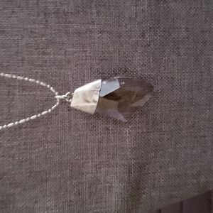 Chico's long pendant with stone
